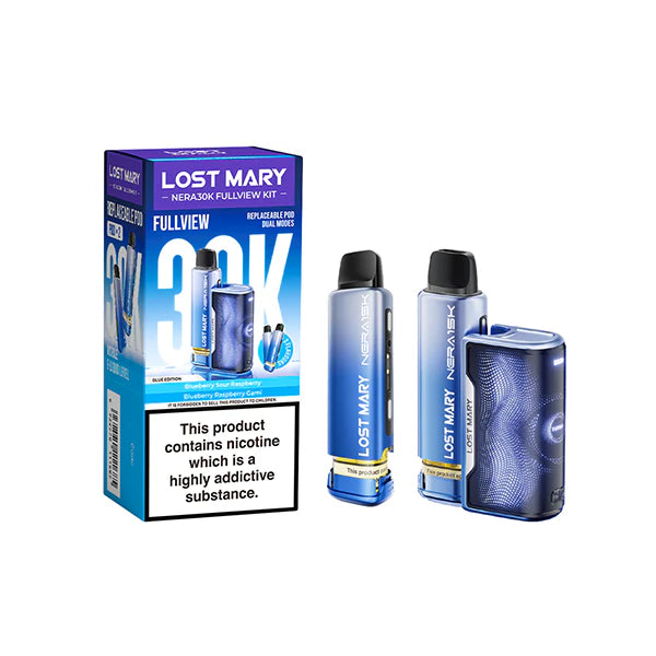LOST MARY Nera 30K Multi Edition Prefilled Pod Vape Kit Blue Edition