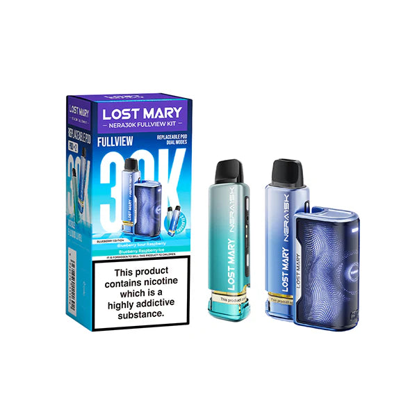 LOST MARY Nera 30K Blueberry Edition Prefilled Pod Vape Kit