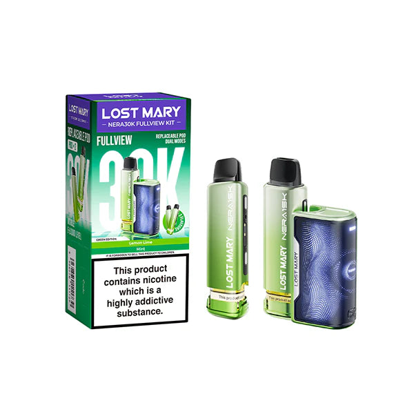 LOST MARY Nera 30K Green Edition Prefilled Pod Vape Kit