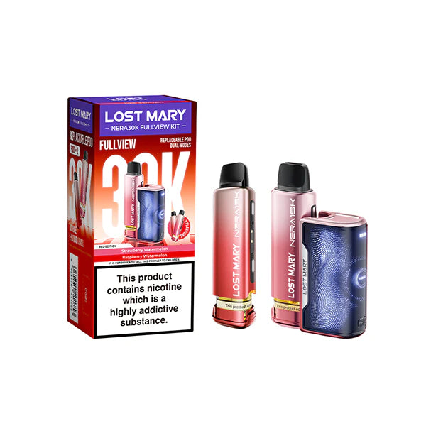 LOST MARY Nera 30K Red Edition Prefilled Pod Vape Kit