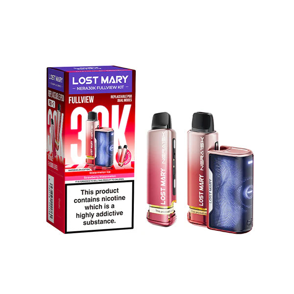 LOST MARY Nera 30K Watermelon Edition Prefilled Pod Vape Kit