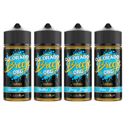 Colorado Breeze 1000mg CBD Vaping Liquid 100ml