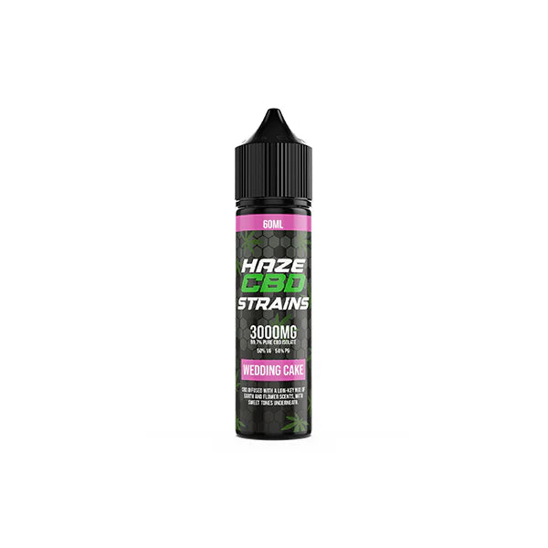 Haze CBD Strains 3000mg CBD E-Liquid 50ml Shortfill