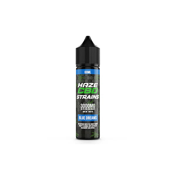 Haze CBD Strains 3000mg CBD E-Liquid 50ml Shortfill