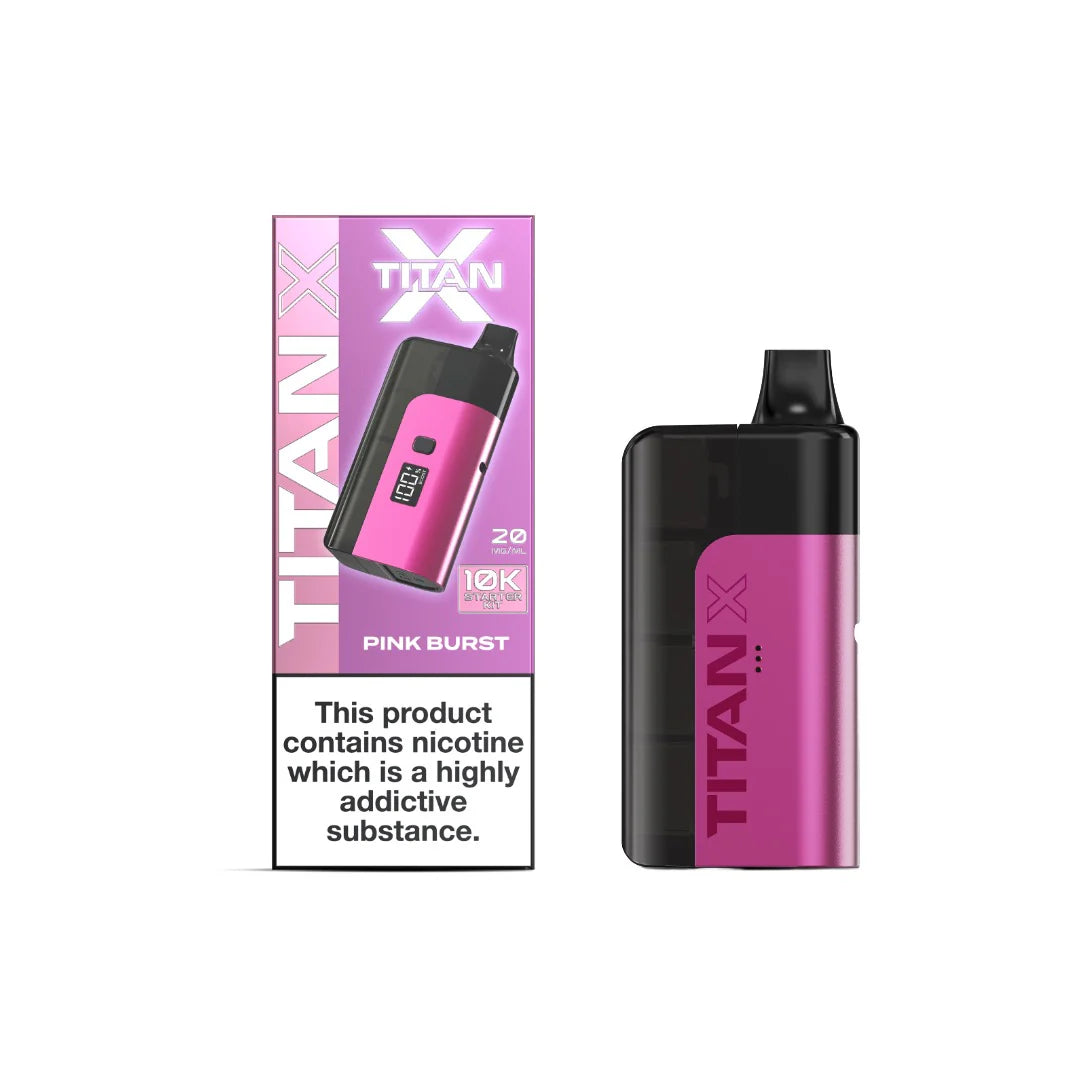 Titan X 10k Puff Prefilled Pod Vape Kit