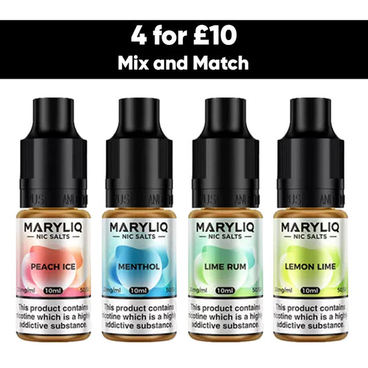MARYLIQ 10mg Nic Salt By Lost Mary 10ml (50VG/50PG)