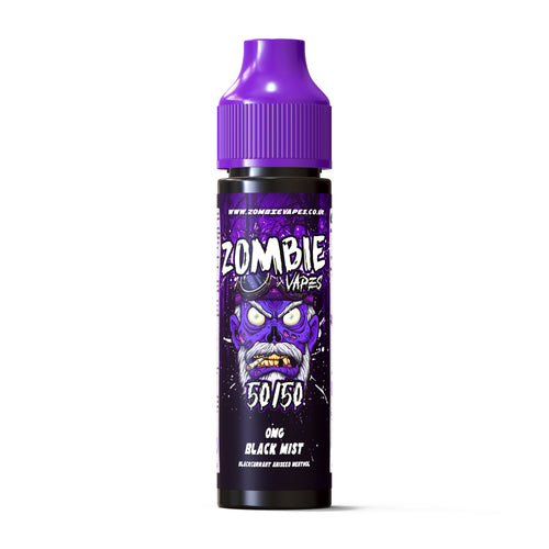 Black Mist 50ml 50/50 E Liquid - Zombie Vapes