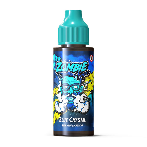 Blue Crystal 100ml 50/50 E Liquid - Zombie Vapes