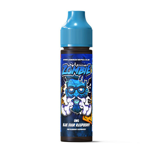 Blue Sour Raspberry 50ml 70/30 E Liquid - Zombie Vapes