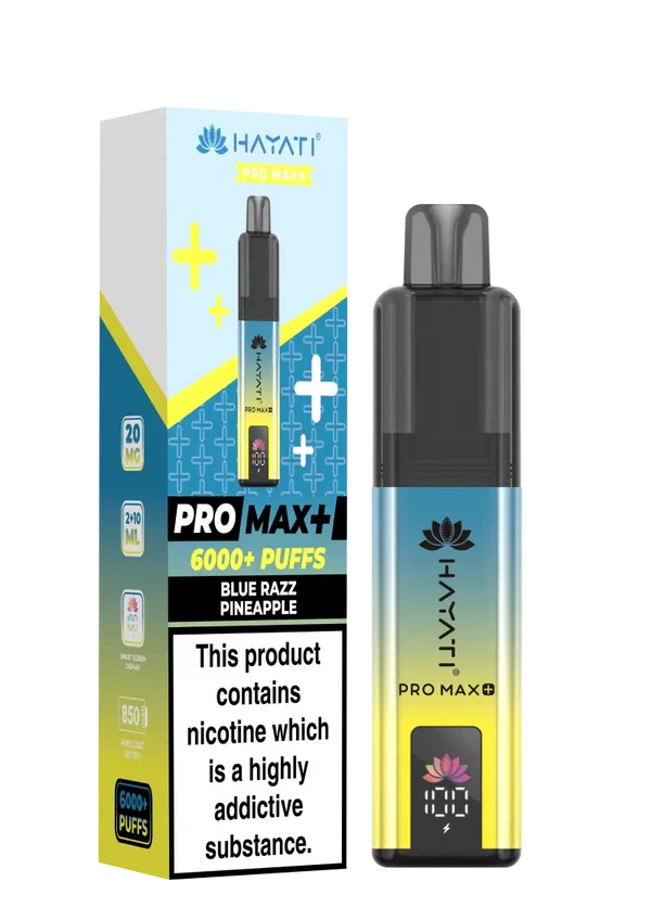 Hayati Pro Max Plus 6K 20mg Prefilled Pod Kit