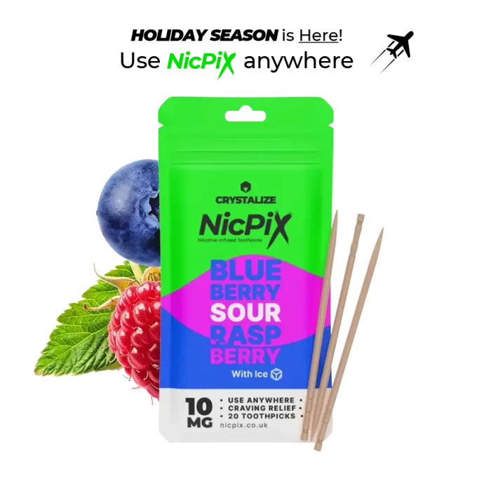 Crystalize Nicotine Toothpicks | NicPix 10mg Pack