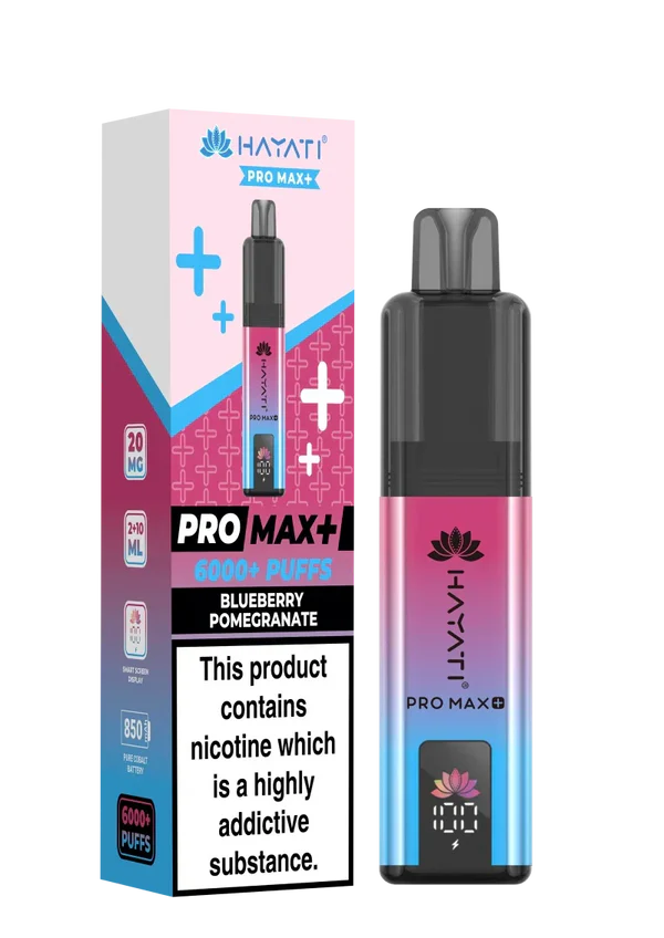 Hayati Pro Max Plus 6K 20mg Prefilled Pod Kit