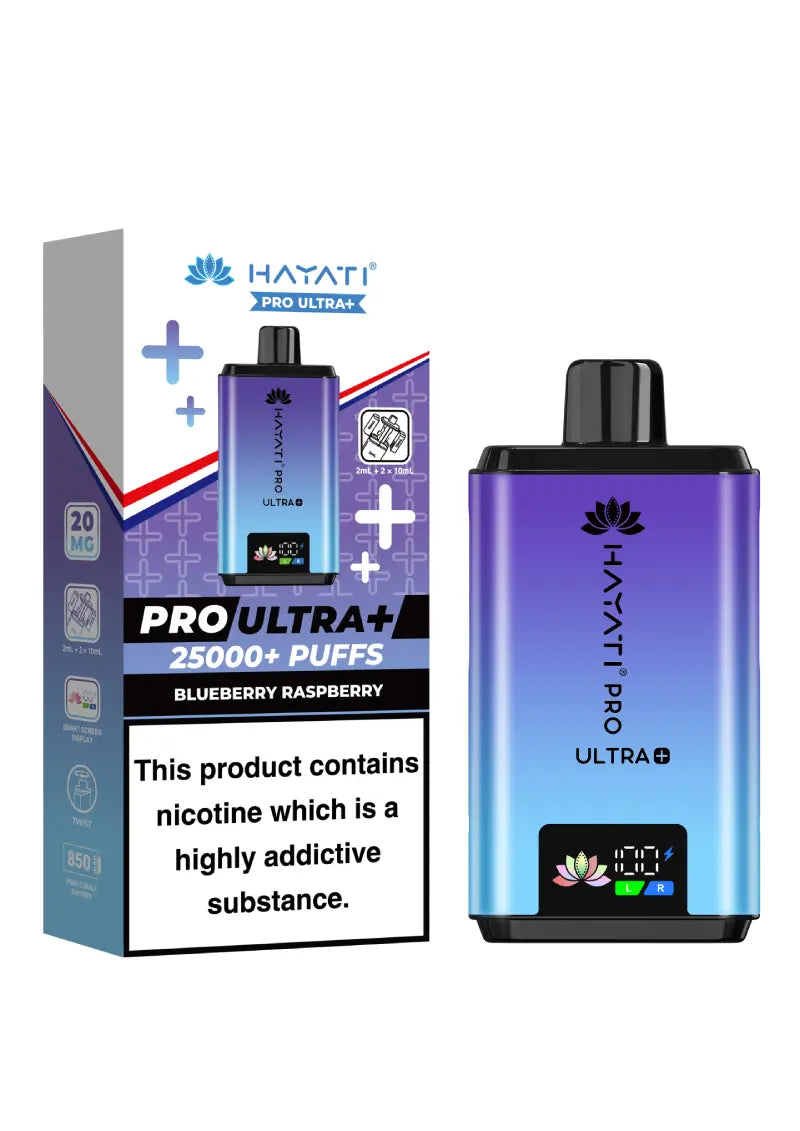 Hayati Pro Ultra + 25000 Prefilled Pod Kit