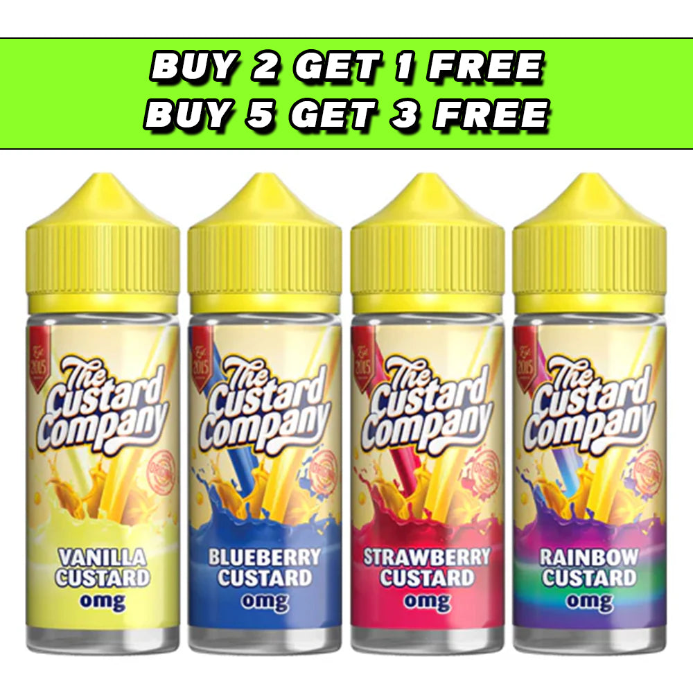 The Custard Company 100ml Shortfill 0mg (70VG/30PG)