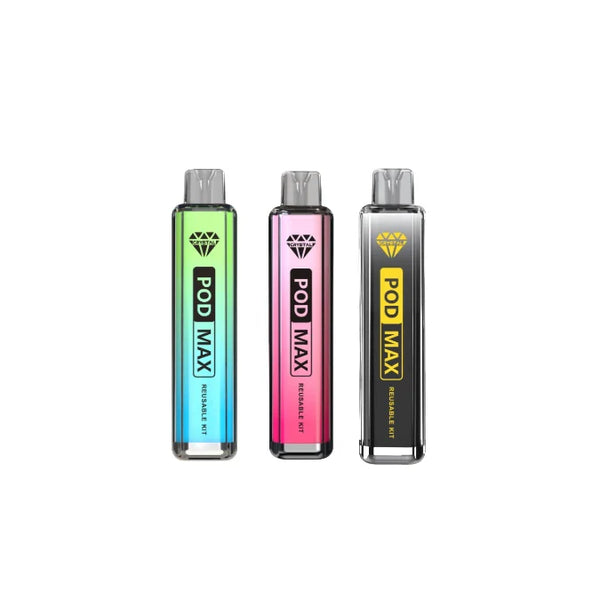 Crystal Pod Max Refillable Pod Kit 12k