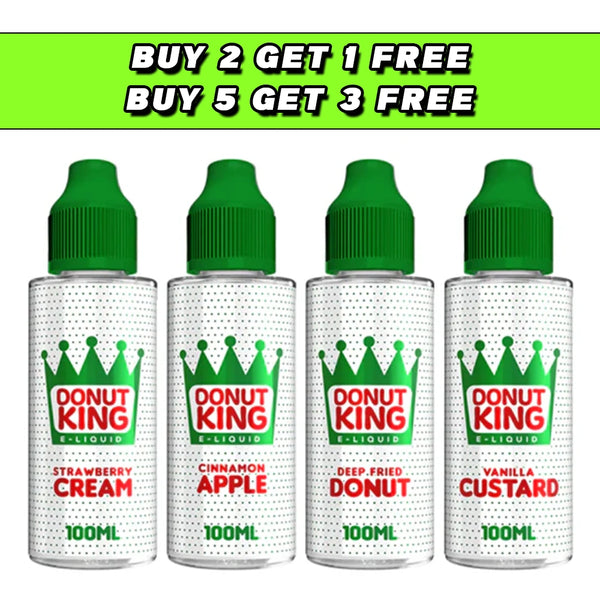 Donut King 100ml Shortfill 0mg (70VG/30PG)