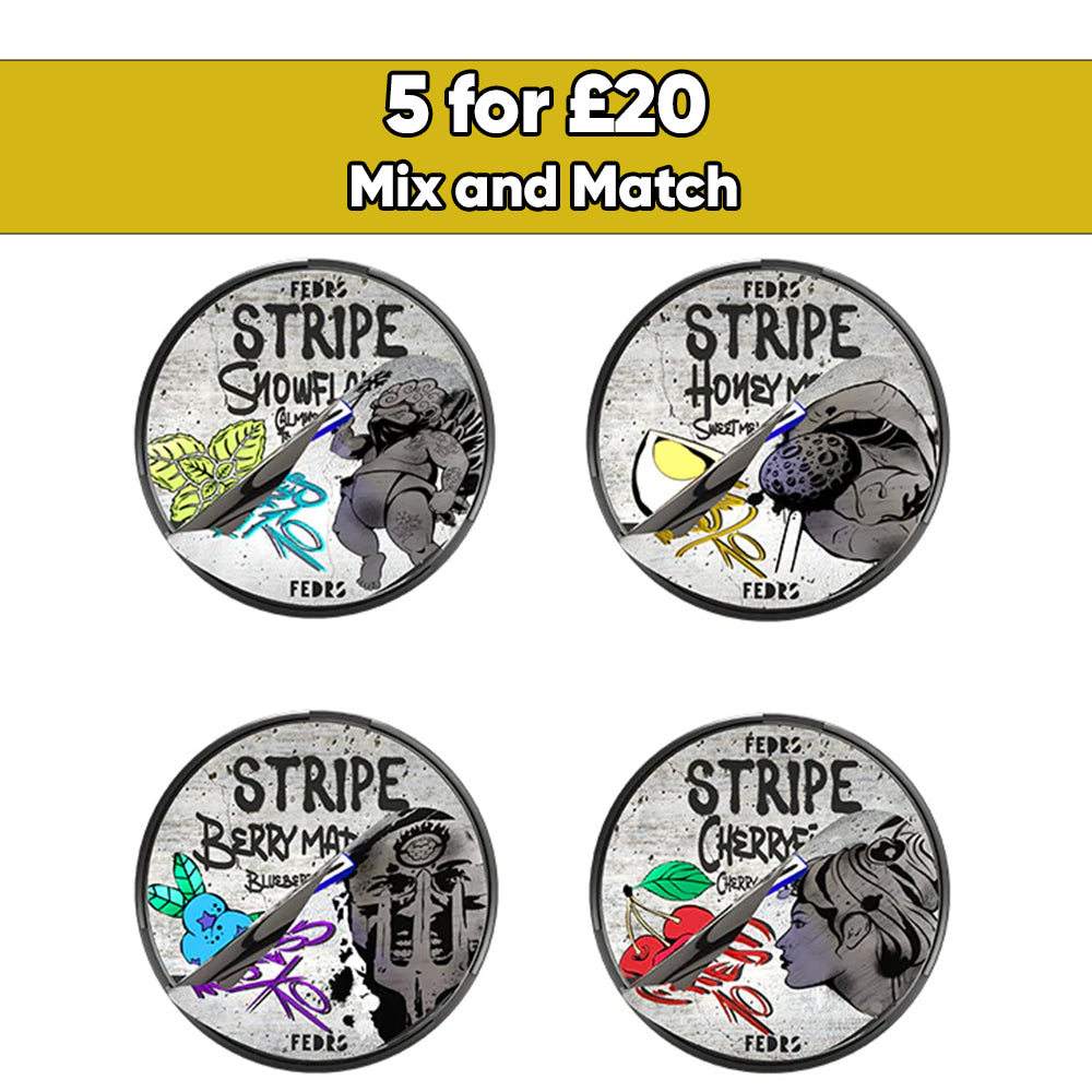 Stripe 10mg Nicotine Pouches - 20 Pouches