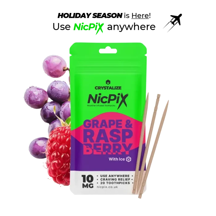 Crystalize Nicotine Toothpicks | NicPix 10mg Pack