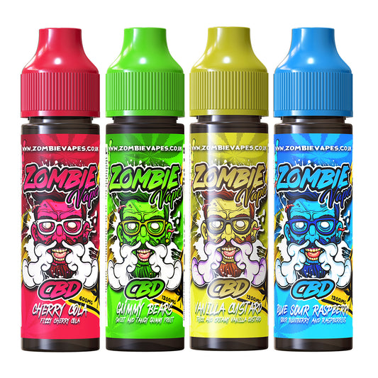 600mg - 1200mg Zombie Vapes CBD E-Liquid 60ml (50VG/50PG)
