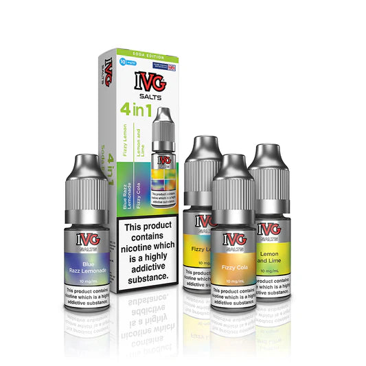 IVG 4 in 1 Nic Salts Multipack (50/50VG/PG)