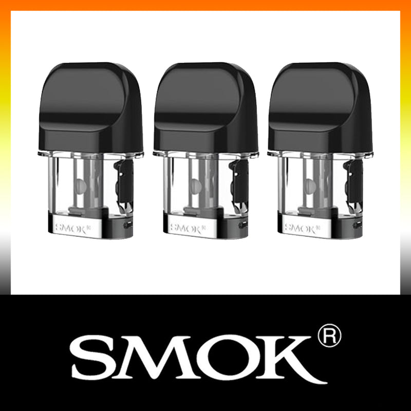 Smok Novo 2 Replacement Pods - MTL/Mesh/Quartz