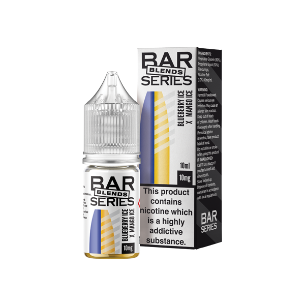 Bar Series Blends 10ml 10mg Nic Salts (50VG/50PG)