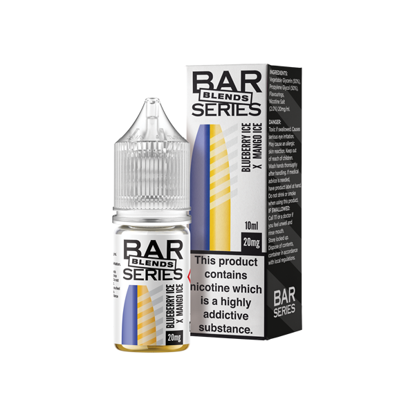 Bar Series Blends 10ml 20mg Nic Salts (50VG/50PG)