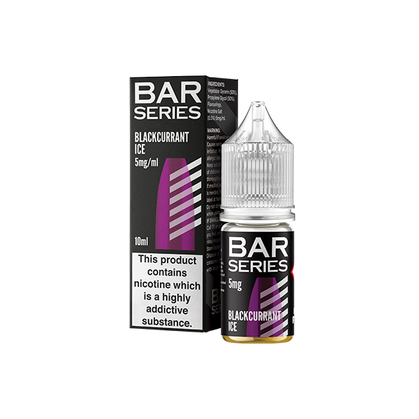 Bar Series 5mg Nic Salts 10ml (50VG/50PG)