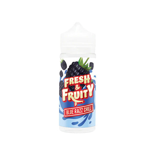 Blue Razz Chill Fresh & Fruity 100ml Shortfill 0mg (80VG/20PG)