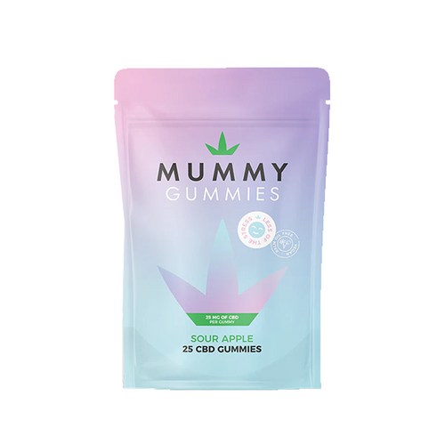 Default Title Canax 625mg CBD Mummy Gummies - Sour Apple