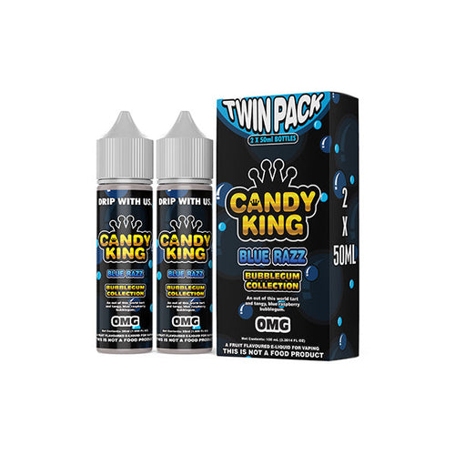 Blue Razz Candy King By Drip More 50ml Shortfill 0mg Twin Pack (70VG/30PG)