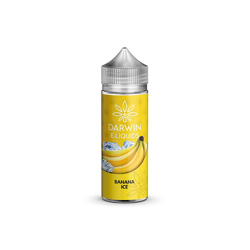 Banana Ice Darwin E Liquids 100ml Shortfill 0mg (70VG/30PG)