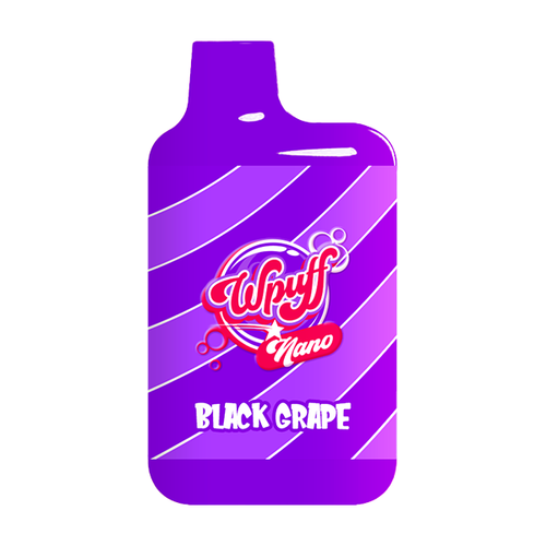 Black Grape Liquideo Wpuff Nano 20mg Disposable Vape 600 Puffs