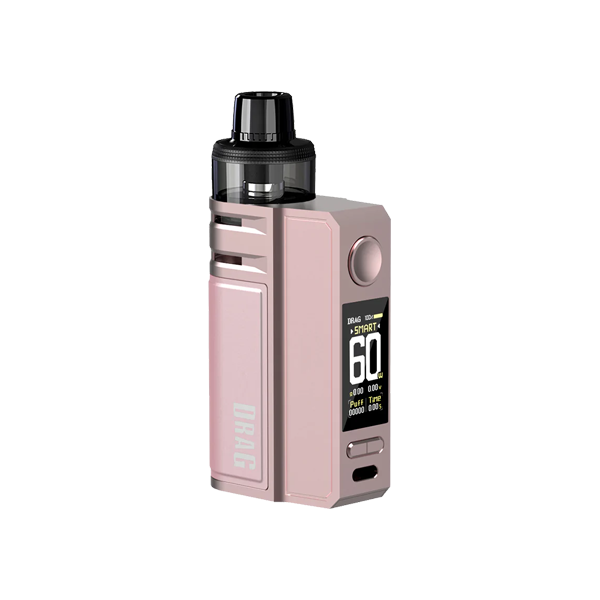 Pink Voopoo Drag E60 60W Kit