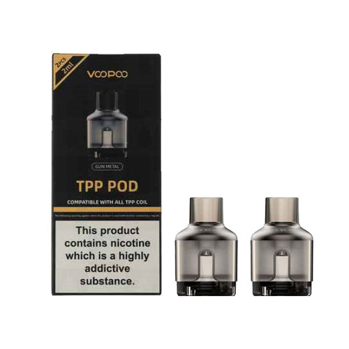 Voopoo TPP Replacement Pods 2ml (No Coil Included) - Zombie Vapes