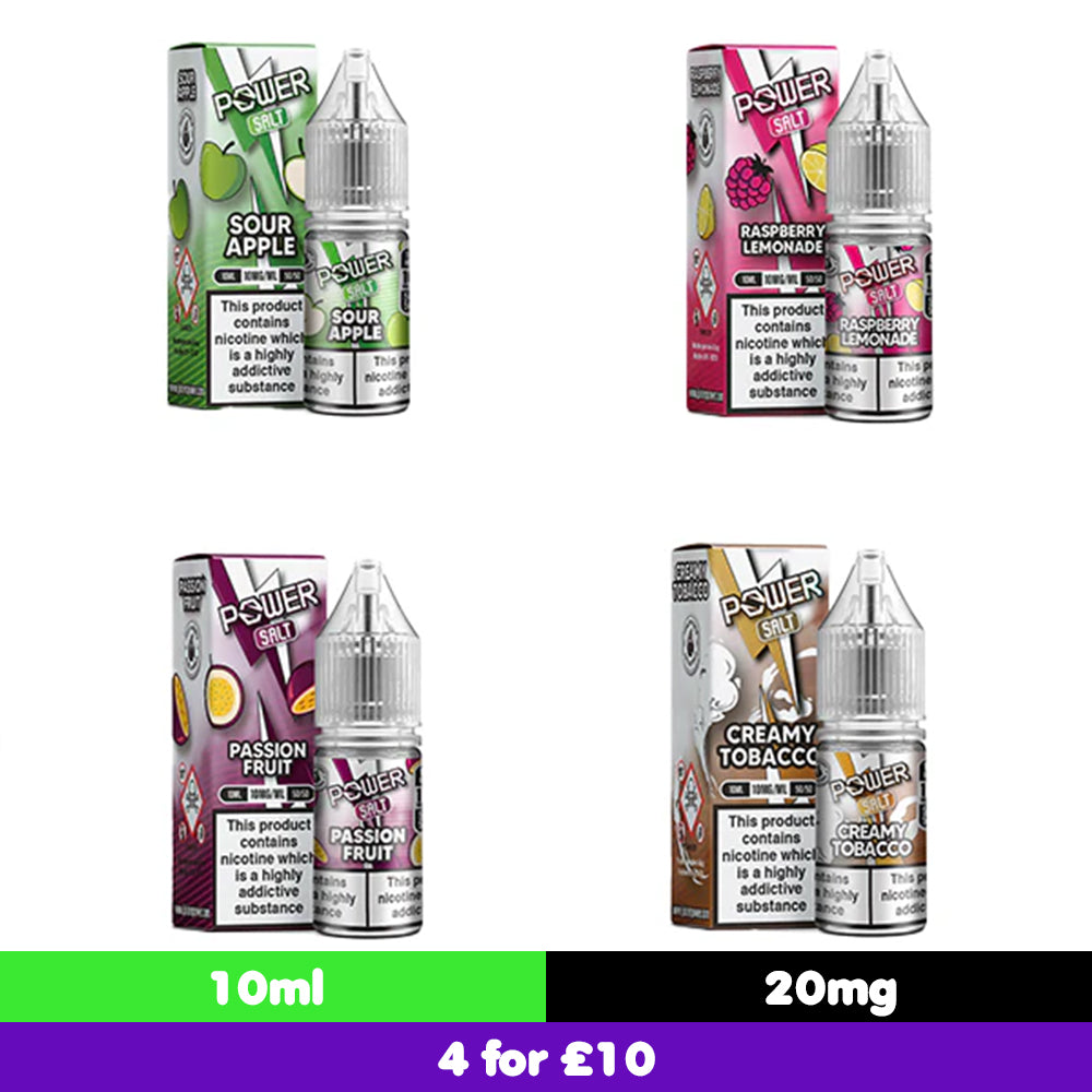 Juice N Power 20mg Nic Salts 10ml (50VG/50PG)