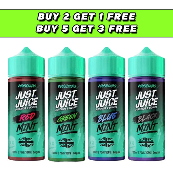 Just Juice MINT 100ml 0mg Shortfill (70VG/30PG)