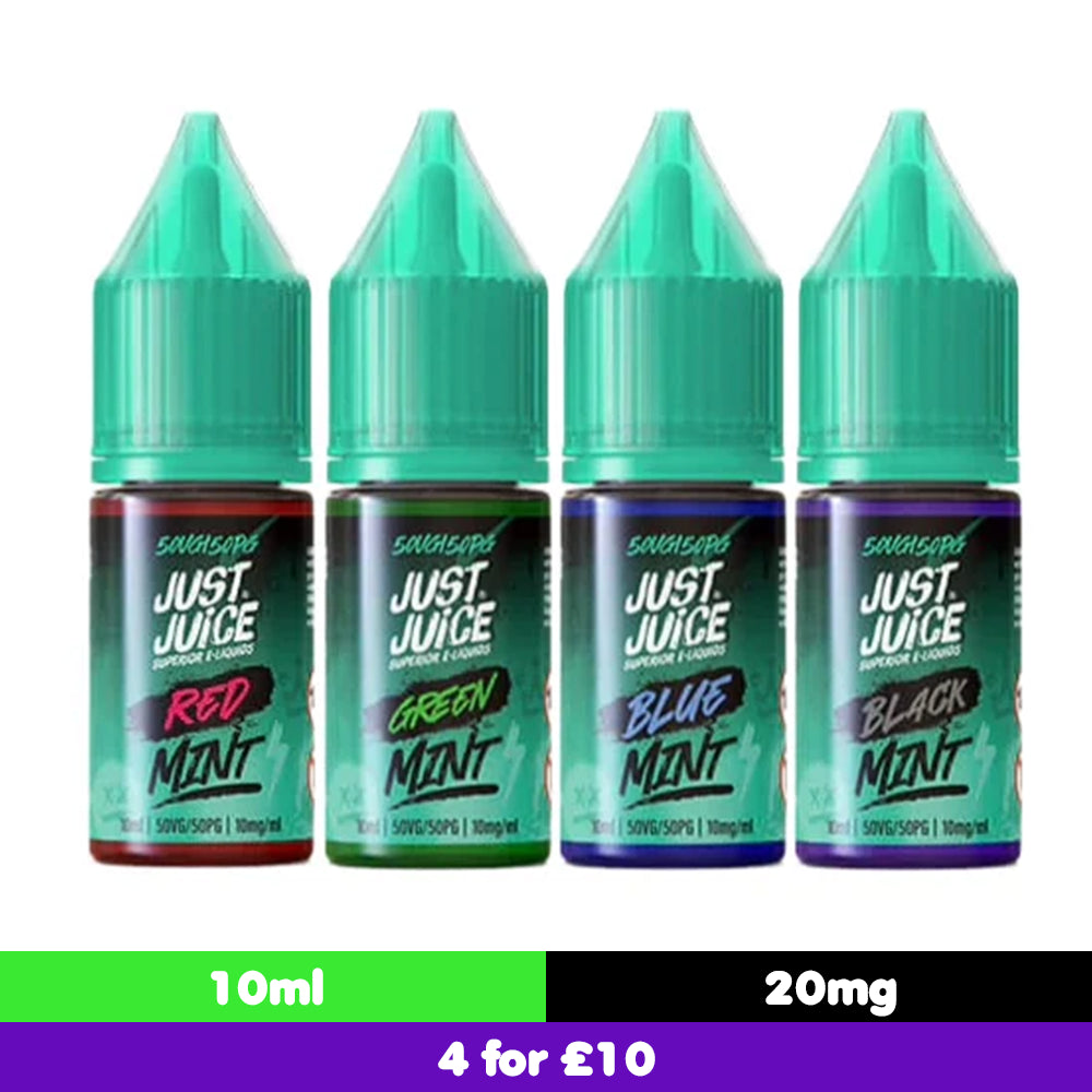 Just Juice Mint 10ml 20mg Nic Salt (40VG/60PG)