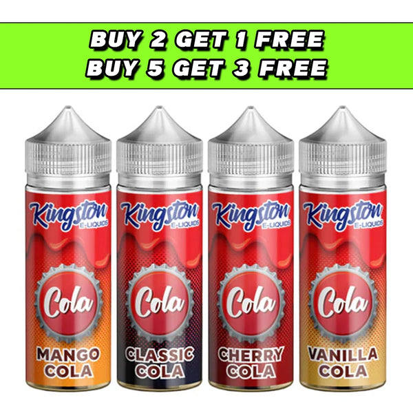 Kingston Cola 120ml Shortfill 0mg (70VG/30PG)