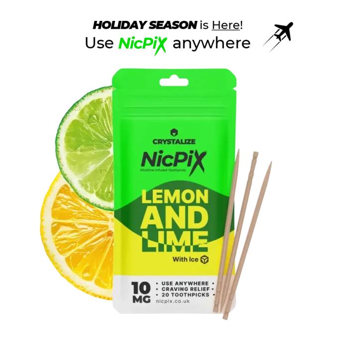 Crystalize Nicotine Toothpicks | NicPix 10mg Pack