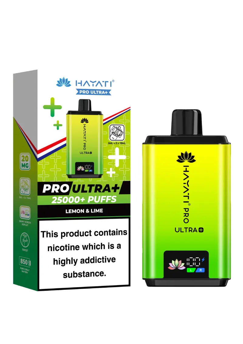 Hayati Pro Ultra + 25000 Prefilled Pod Kit
