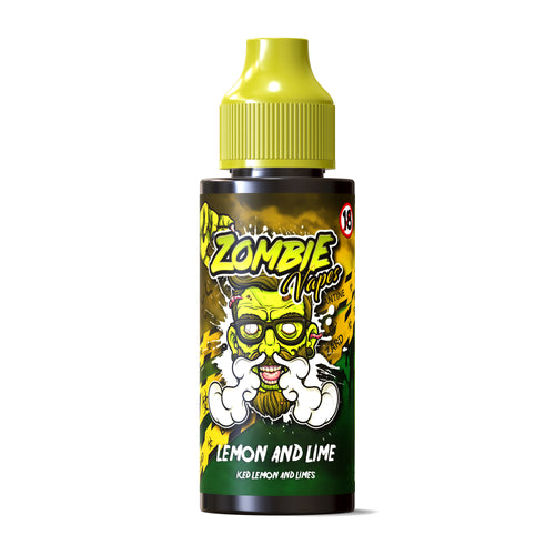Lemon and Lime 100ml 50/50 E Liquid - Zombie Vapes