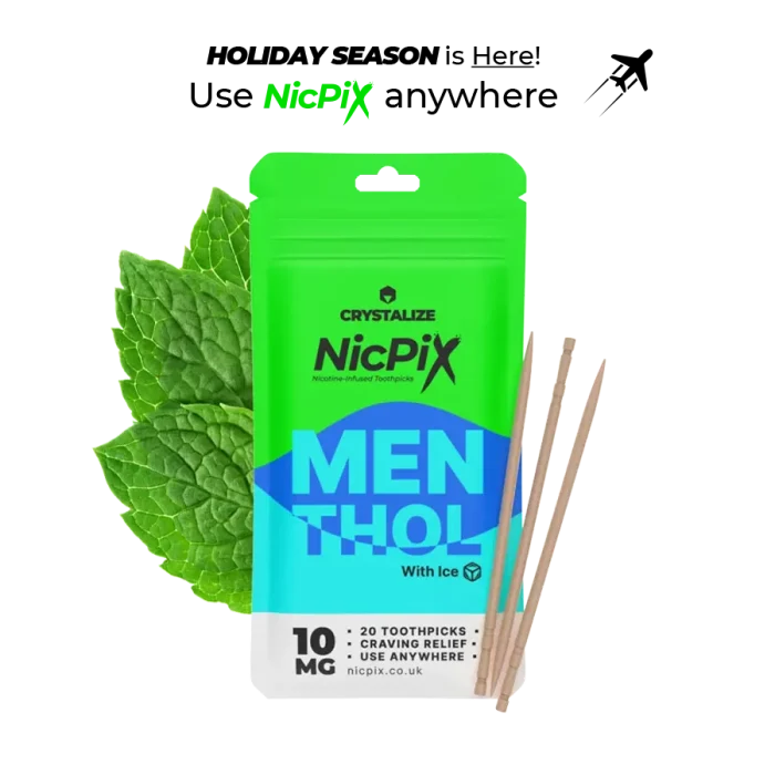 Crystalize Nicotine Toothpicks | NicPix 10mg Pack