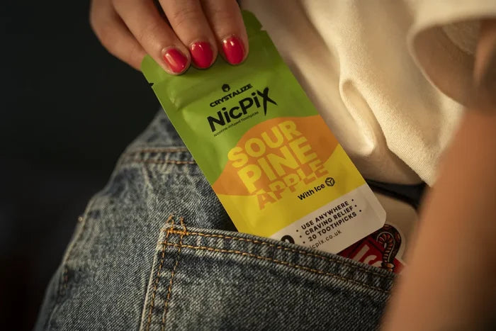Crystalize Nicotine Toothpicks | NicPix 10mg Pack