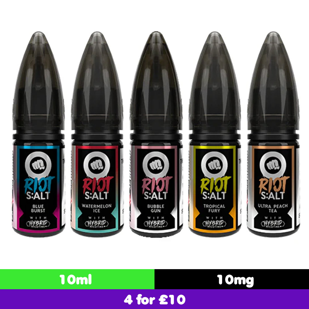 Riot Squad Original 10mg Nic Salts 10ml (50VG/50PG)