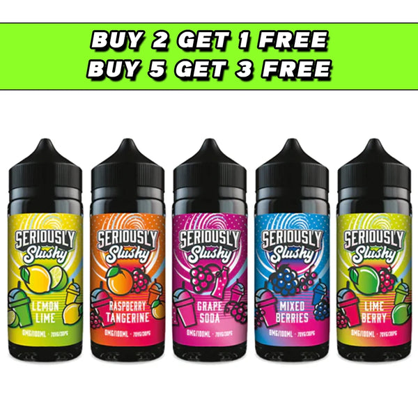 Doozy Vape Seriously Slushy 100ml Shortfill 0mg (70VG/30PG)