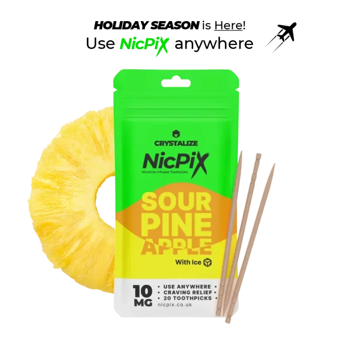 Crystalize Nicotine Toothpicks | NicPix 10mg Pack