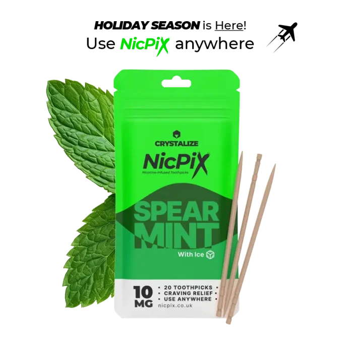Crystalize Nicotine Toothpicks | NicPix 10mg Pack