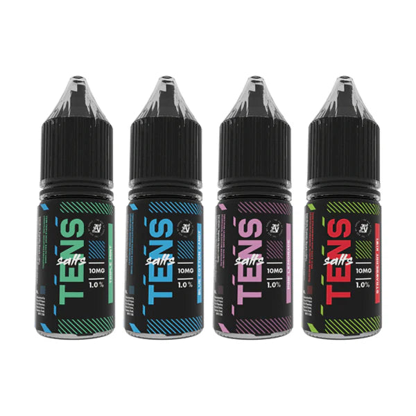 Tens Salts 10ml 5mg Nic Salts (50VG/50PG) - (Full Box) Pack Of 10
