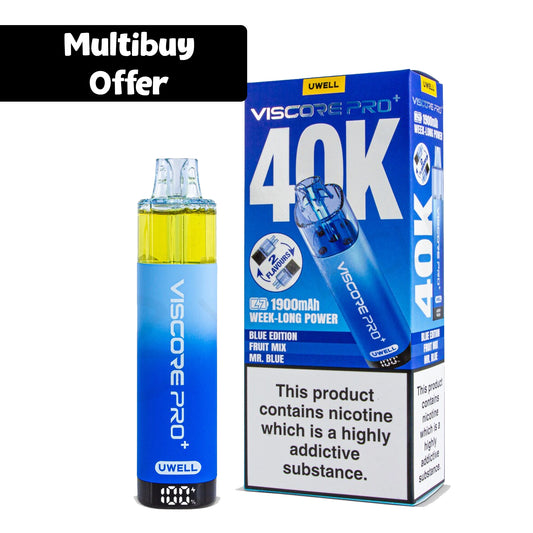 Uwell Viscore Pro+ 40K 20mg Prefilled Pod Vape Kit